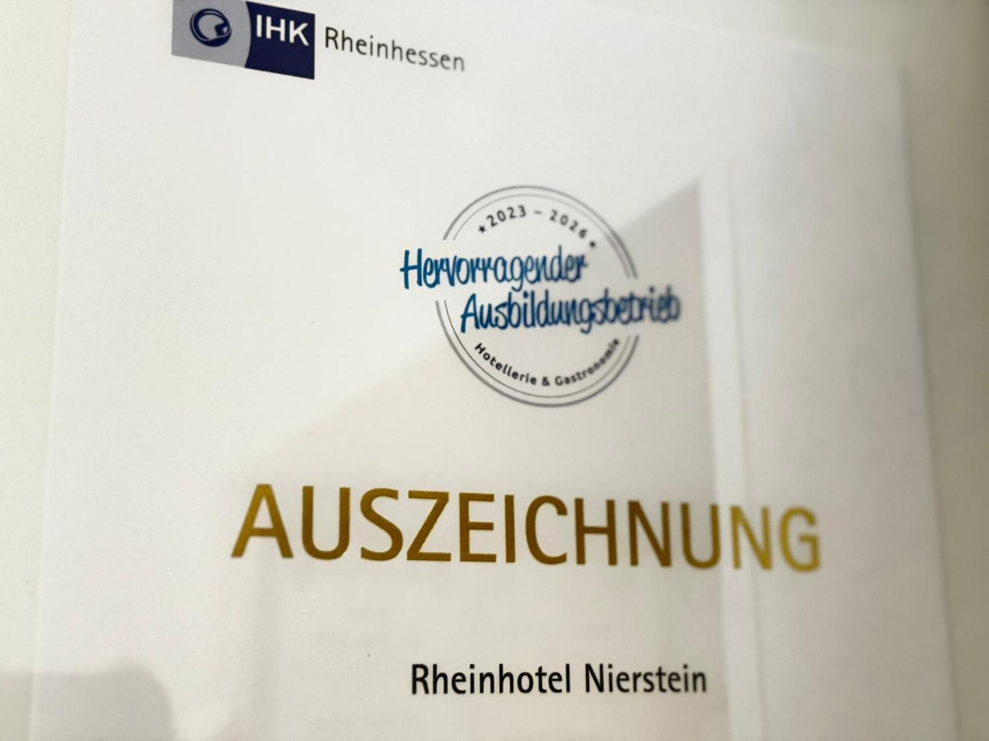 Rhein-Hotel Nierstein Zewnętrze zdjęcie